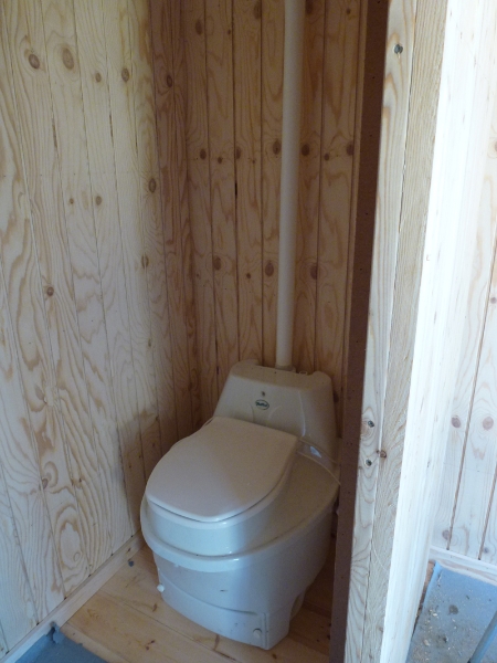 Forbrændings toilet (muldtoilet) svensk model